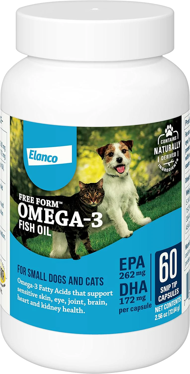 Free Form Omega-3 Fish Oil Snip Tip Capsules - Buy Pet Shop