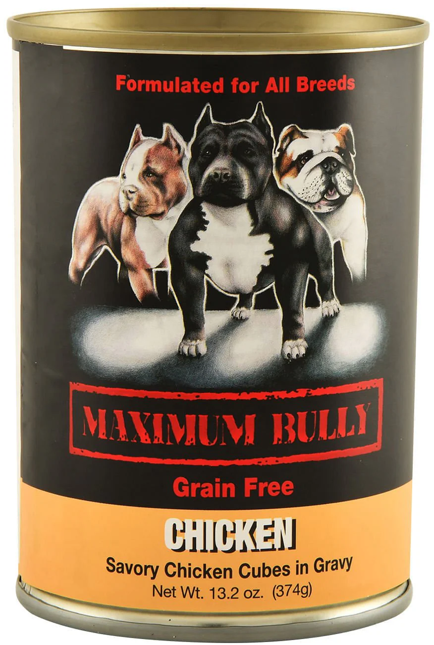 Maximum Bully Savory Chicken Cubes in Gravy, 13.2 oz - Buy Pet Shop