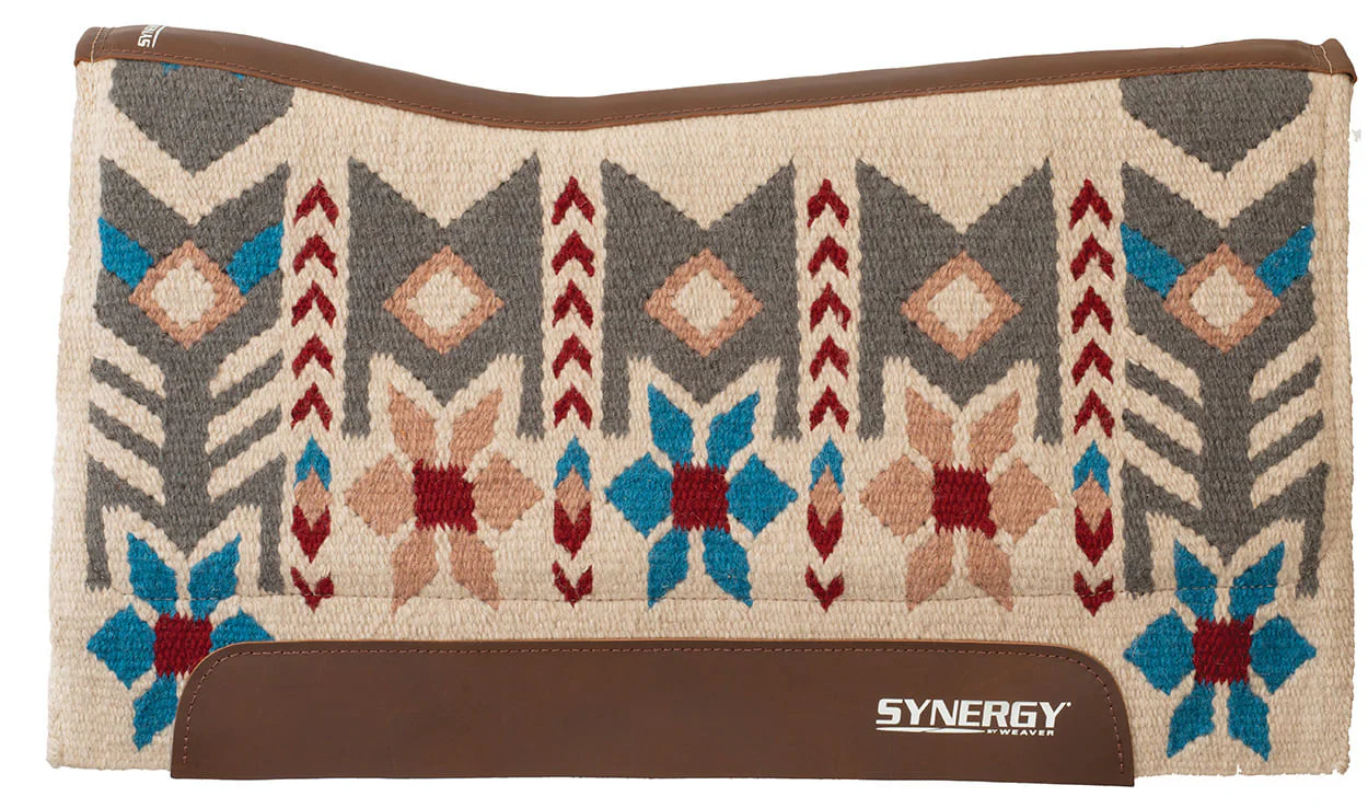 Synergy Contoured Performance Saddle Pad, Wildflower, 33