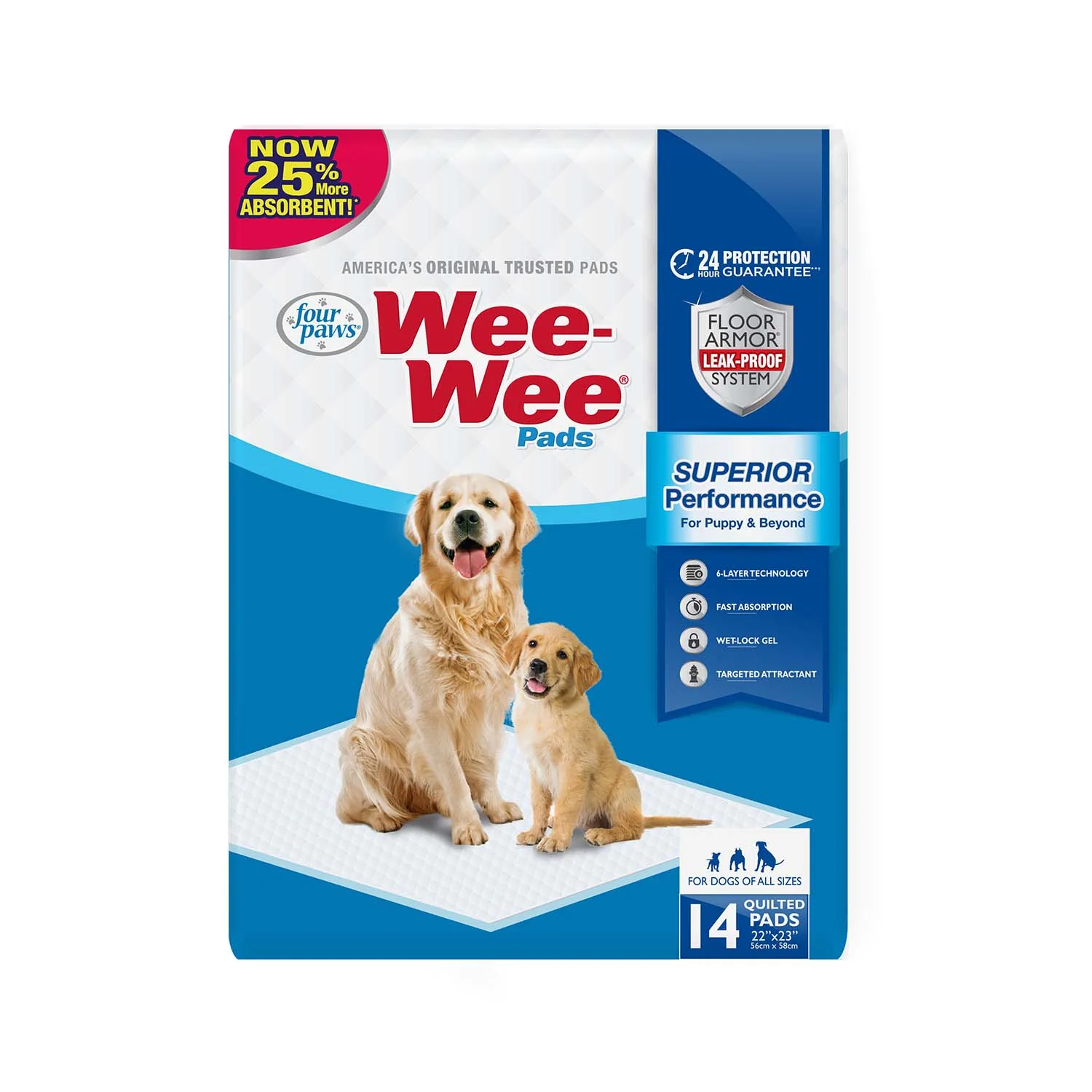 Wee-Wee Superior Performance Dog Pee Pads - Buy Pet Shop