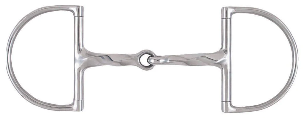 Korsteel Slow Twist Hunter Dee Ring Snaffle Bit - Buy Pet Shop