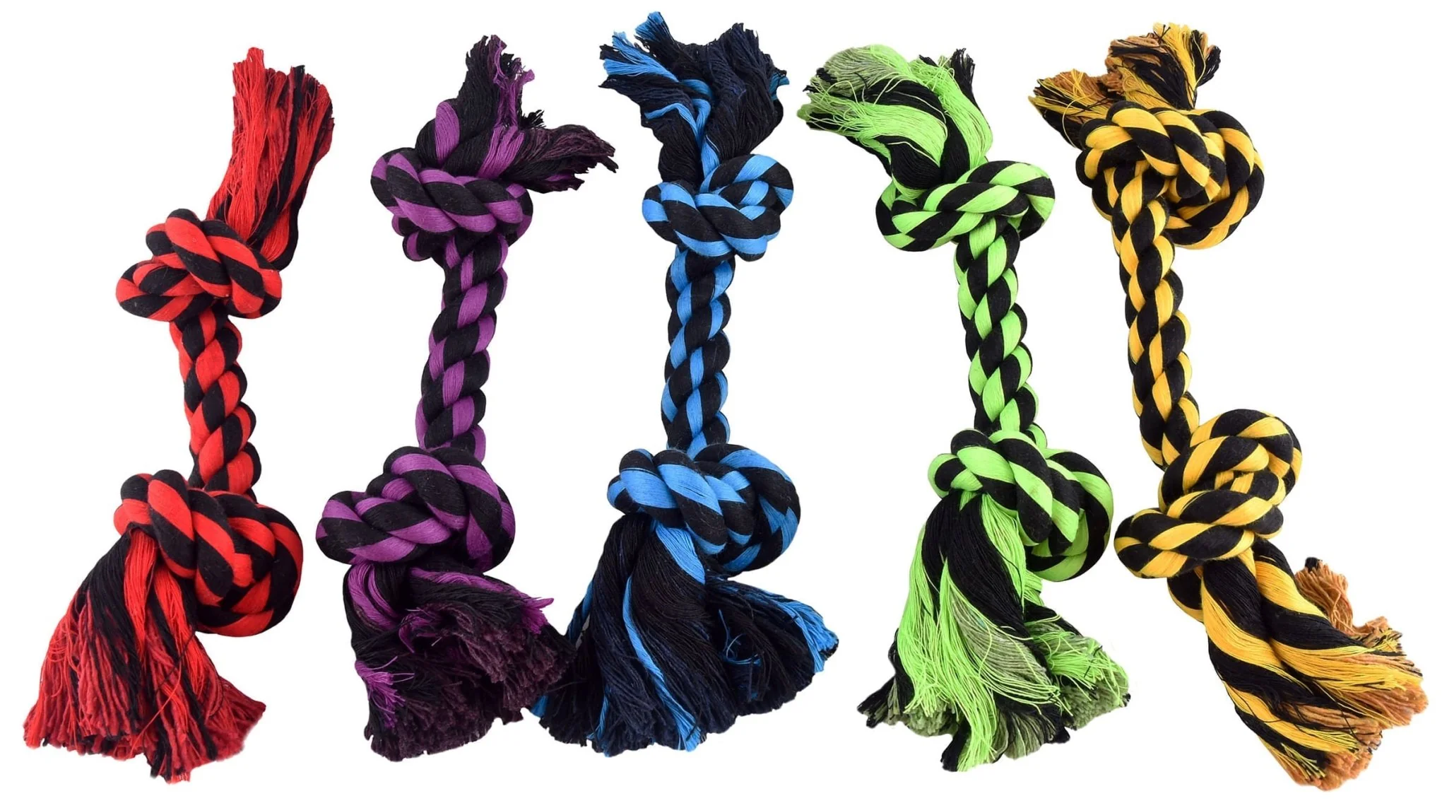 Nuts for Knots 2-Knot Rope Dog Toy, Assorted - Buy Pet Shop