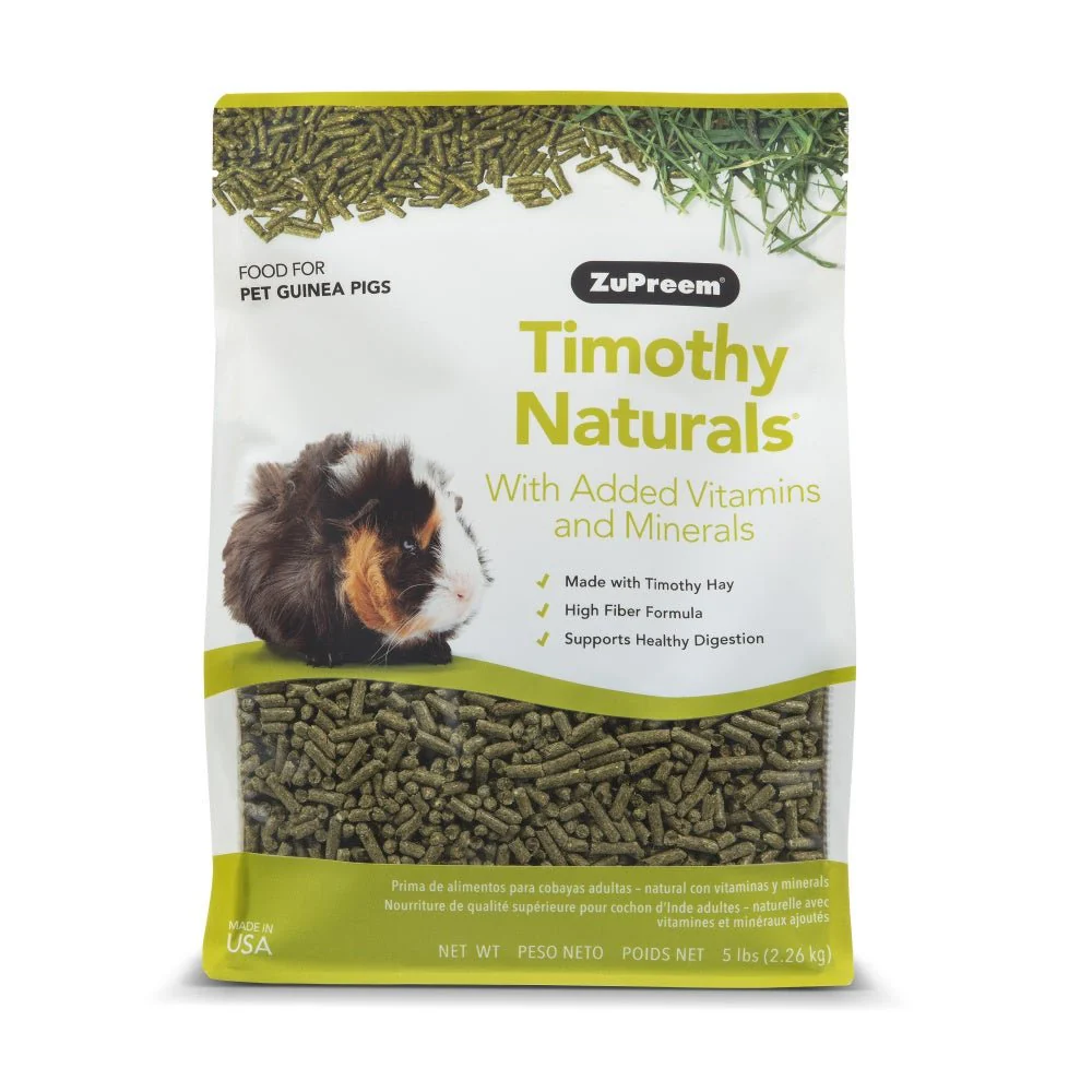 Timothy Naturals Guinea Pig Food, 5 lb - Buy Pet Shop