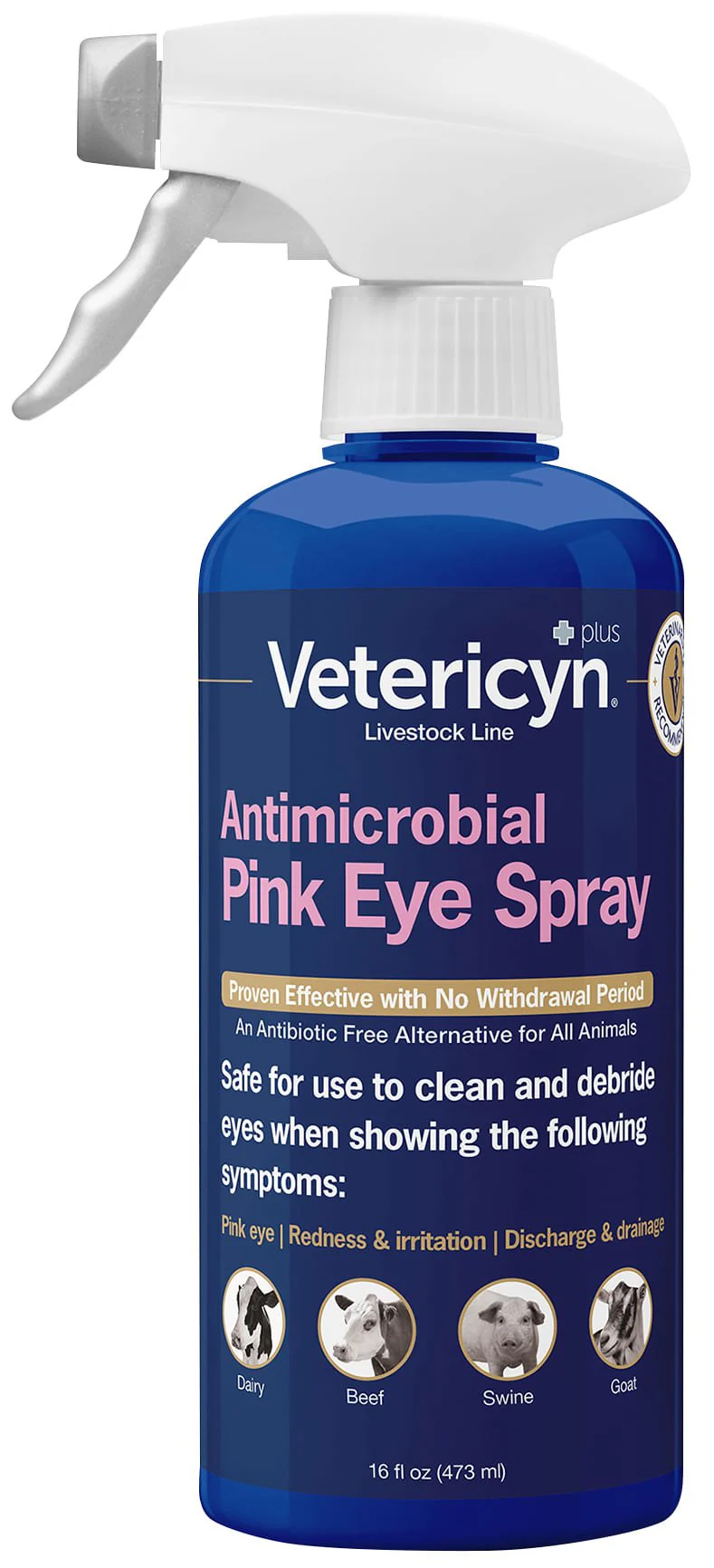 Vetericyn Plus Antimicrobial Pinkeye Spray, 16 oz - Buy Pet Shop