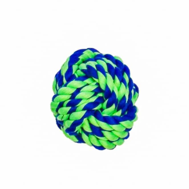 Rugged Rope 100% Cotton Ball Dog Toy - Buy Pet Shop