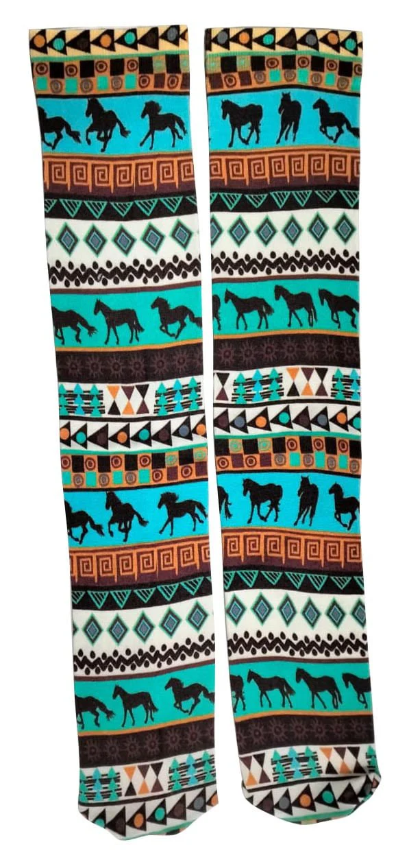 Tribal Horses Socks, Pair - Buy Pet Shop