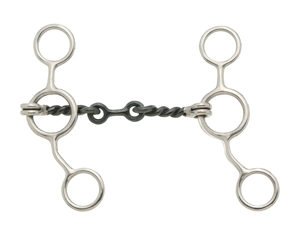 Sweet Iron Dogbone Twisted Wire Gag Snaffle - Buy Pet Shop
