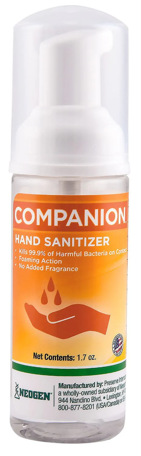 Companion Foaming Hand Sanitizer - Buy Pet Shop