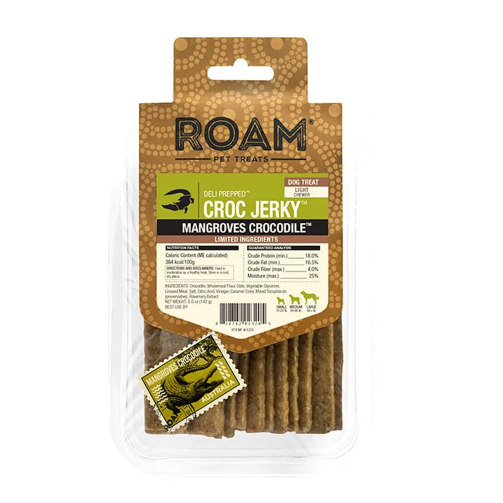 Roam Dog Treats Croc Jerky - Buy Pet Shop
