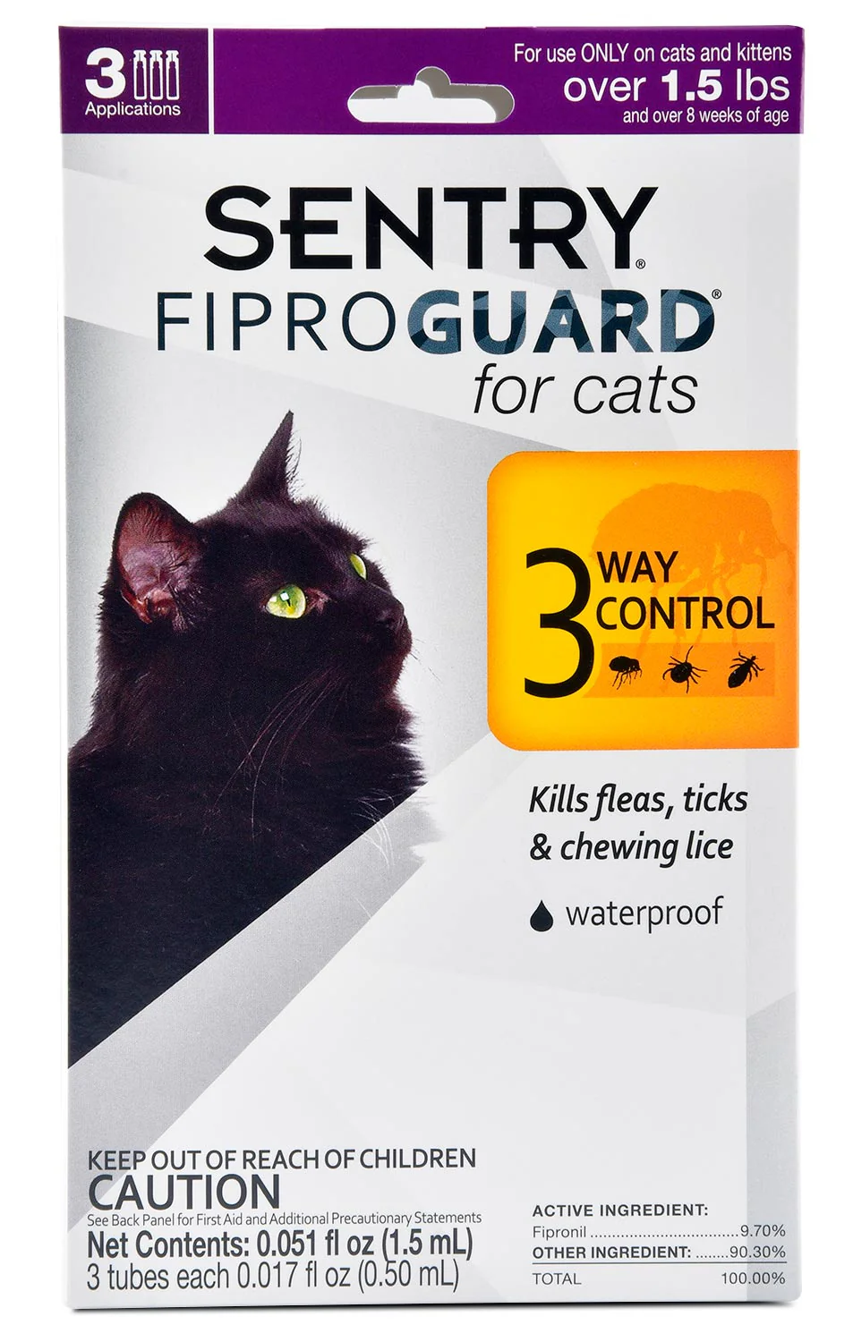 Sentry FiproGuard for Cats - Buy Pet Shop