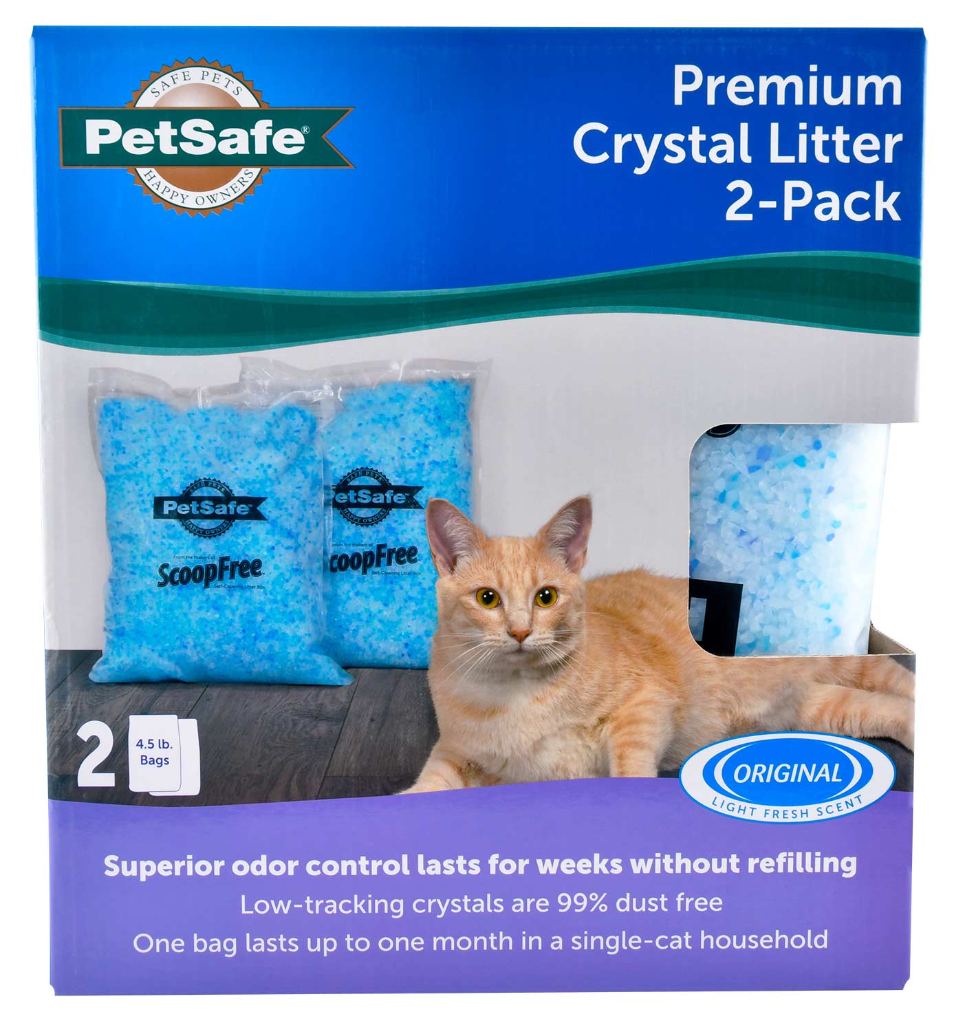 PetSafe Deluxe Crystal Litter Box System (& Accessories) - Buy Pet Shop