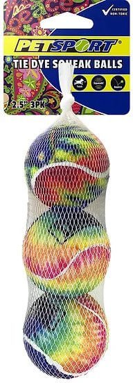 Tie-Dye Squeak Ball - Buy Pet Shop