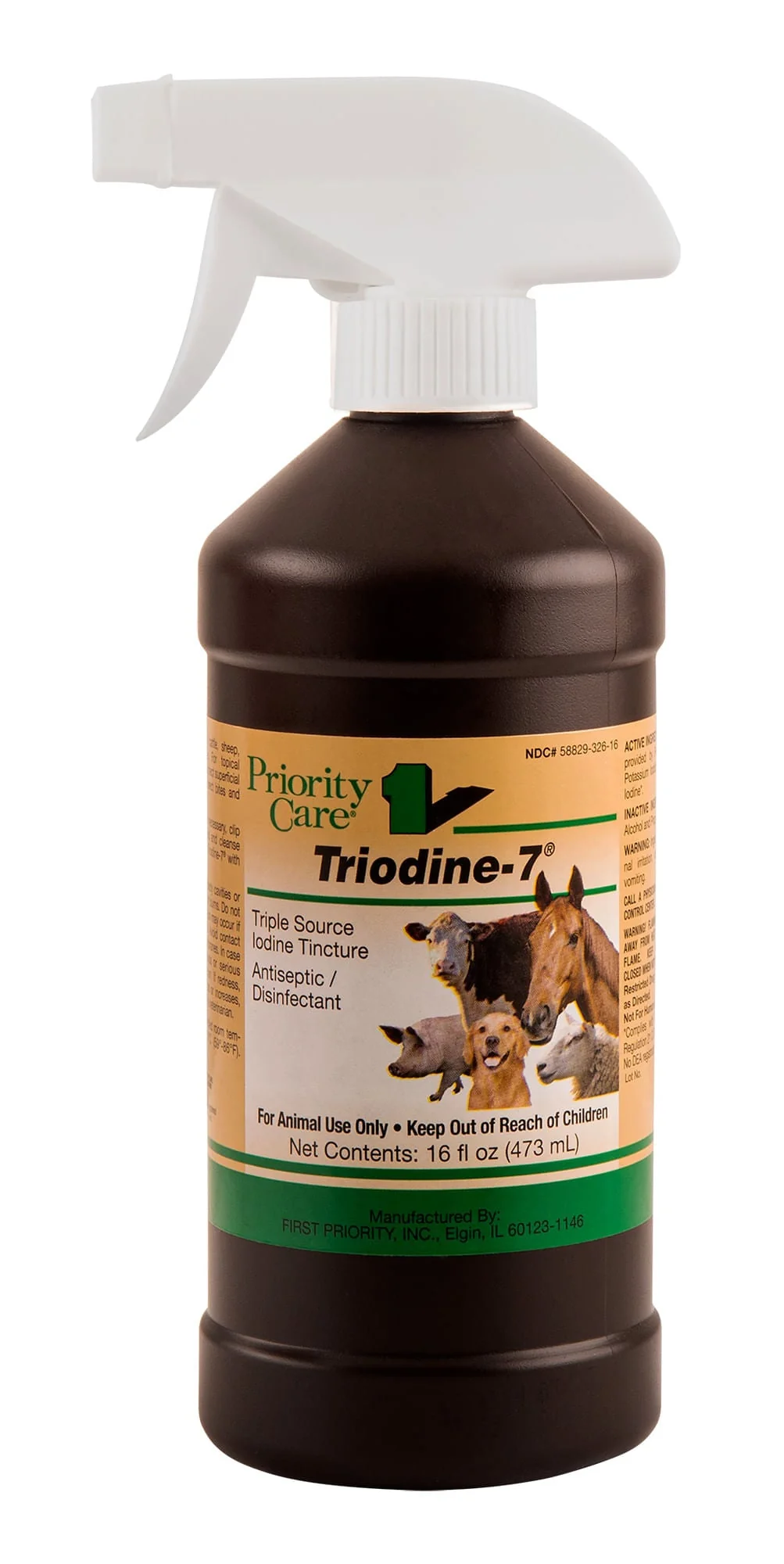 Triodine-7 Iodine Tincture Antiseptic & Disinfectant - Buy Pet Shop