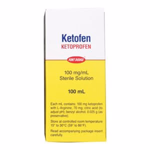 Rx Ketofen (ketoprofen) Injection for Horses - Buy Pet Shop