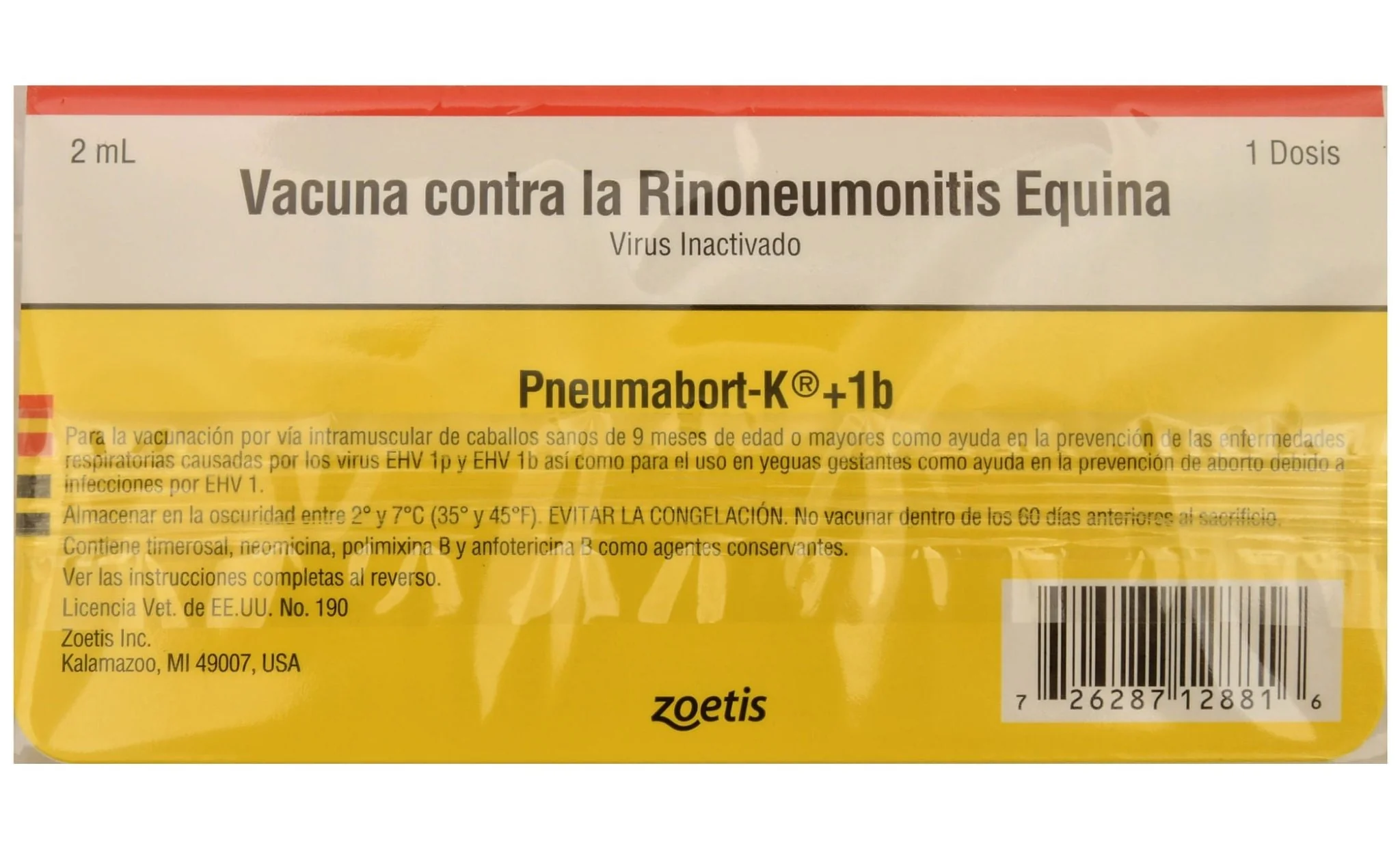 Pneumabort K +1b Vaccine for Horses - Buy Pet Shop
