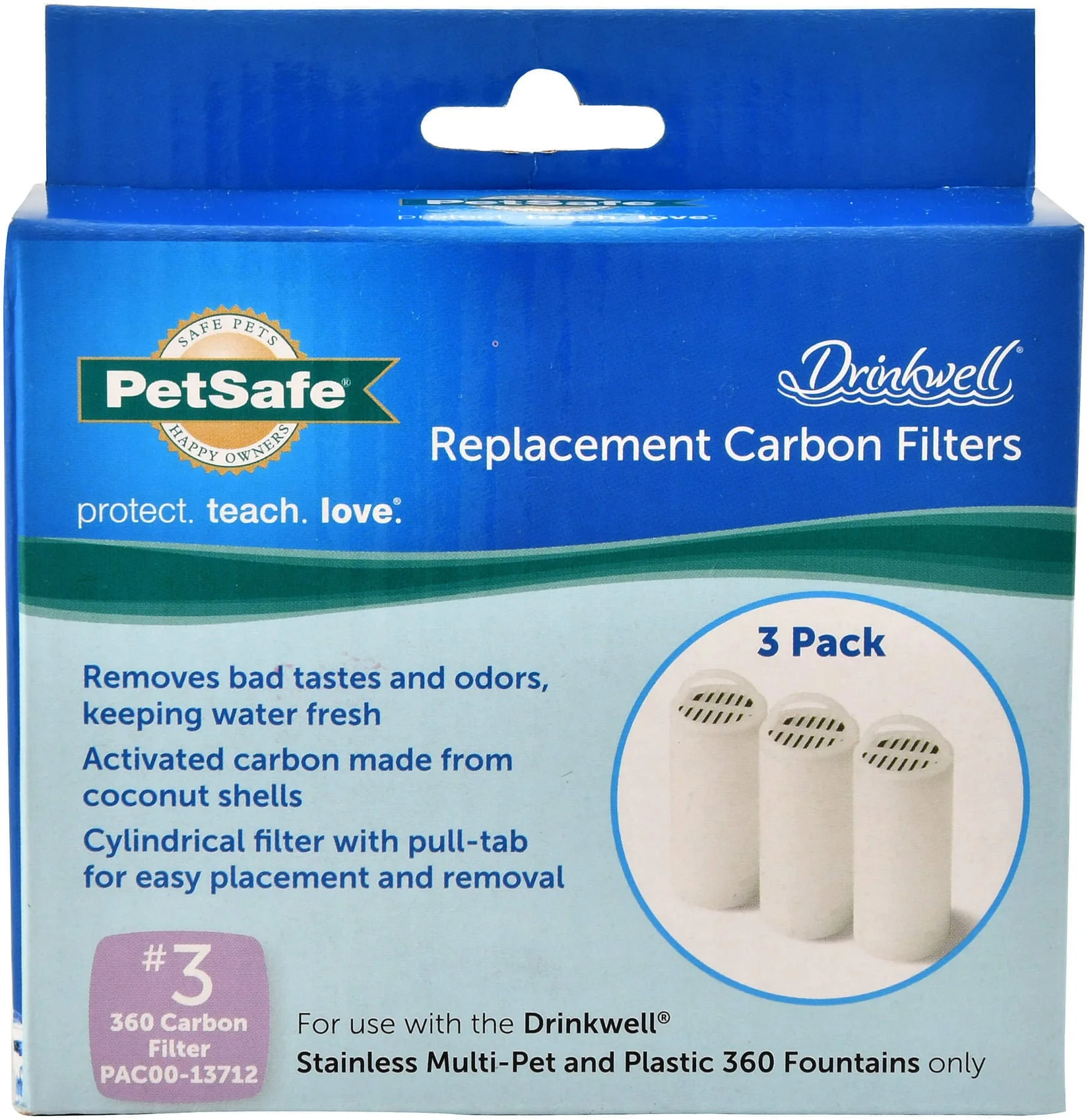 Drinkwell 360 Stainless Pet Fountain (& Replacement Filters) - Buy Pet Shop