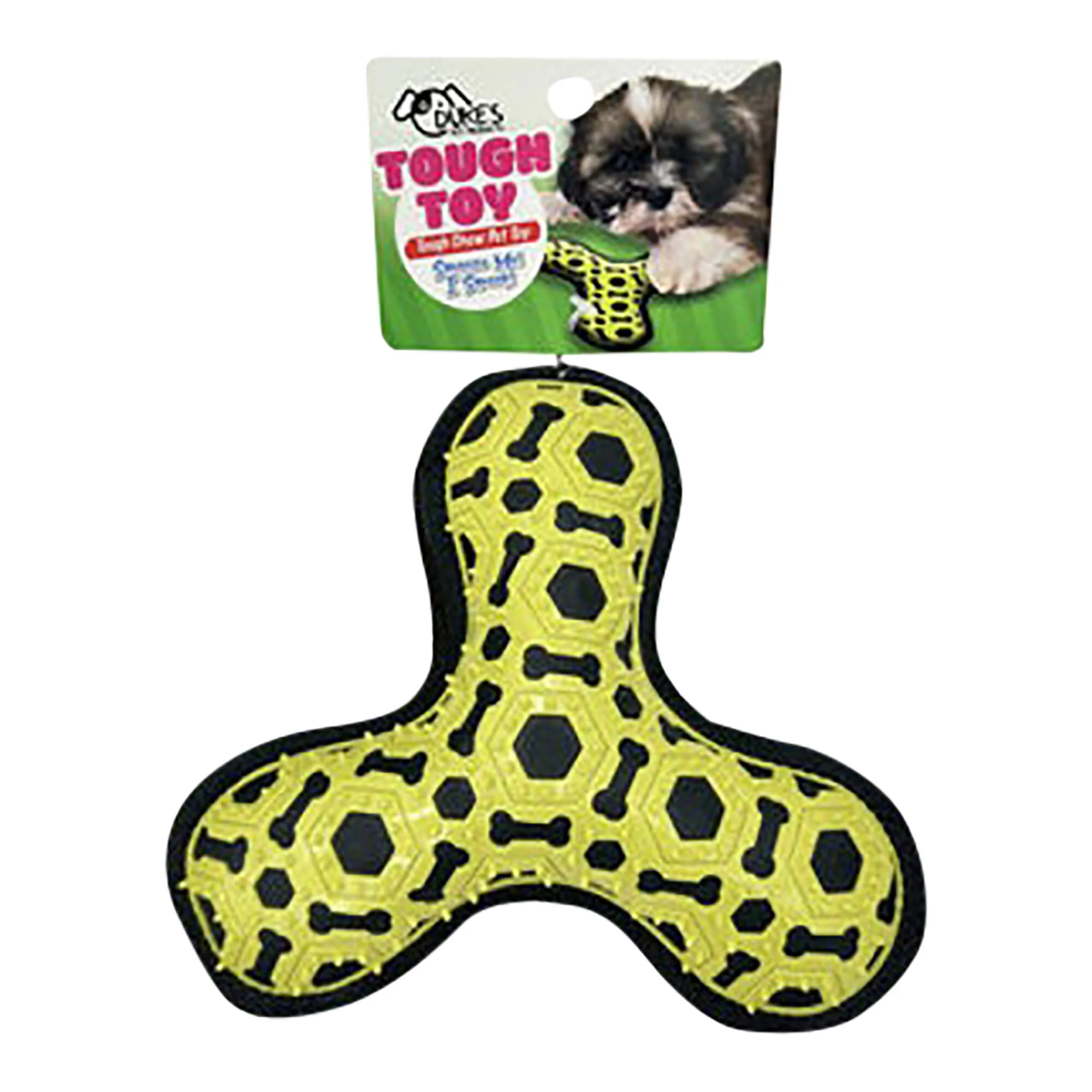 3-Leg Puller Squeaking Fetch Toy, 9