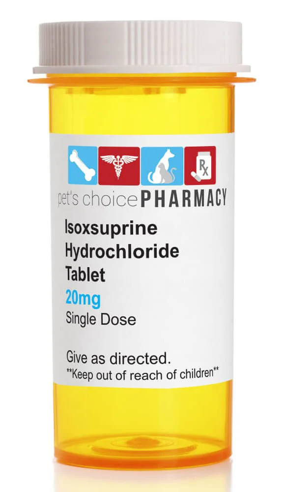 Rx Isoxsuprine Hydrochloride (Generic) Tablets for Horses - Buy Pet Shop