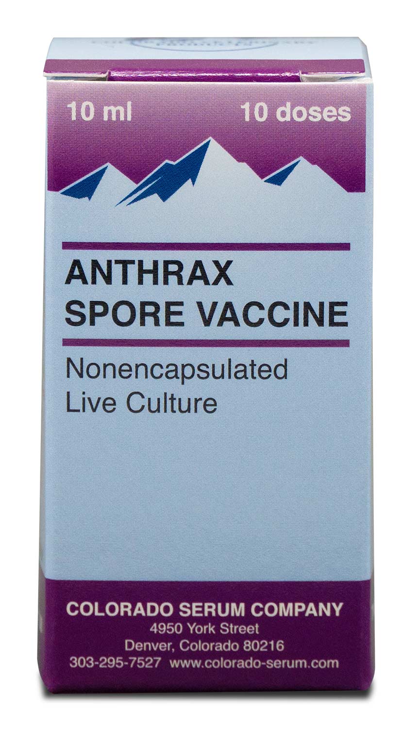 Anthrax Spore Vaccine - Buy Pet Shop