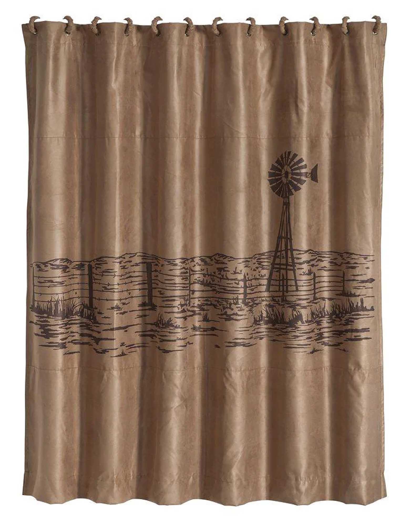 Jasper Embroidered Landscape Shower Curtain - Buy Pet Shop