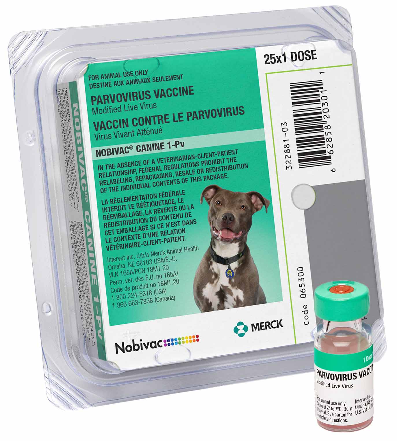 Nobivac Canine 1-Pv Parvo Vaccine, box - Buy Pet Shop