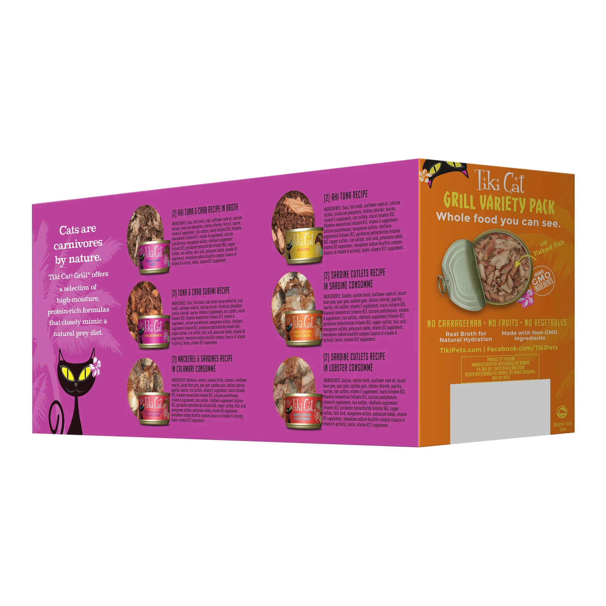 Tiki Cat Grill Wet Cat Food, Variety Pack - Buy Pet Shop