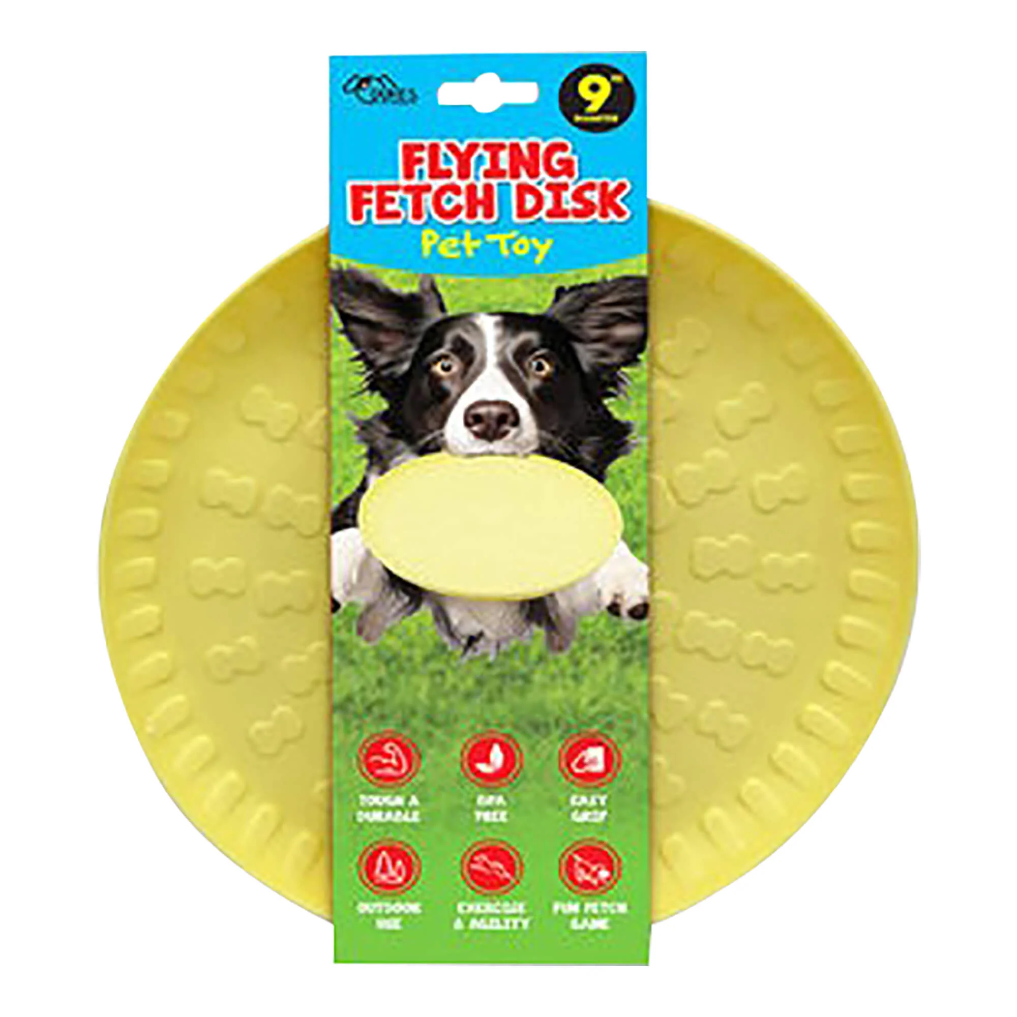 Flying Fetch Disk Pet Toy, 9