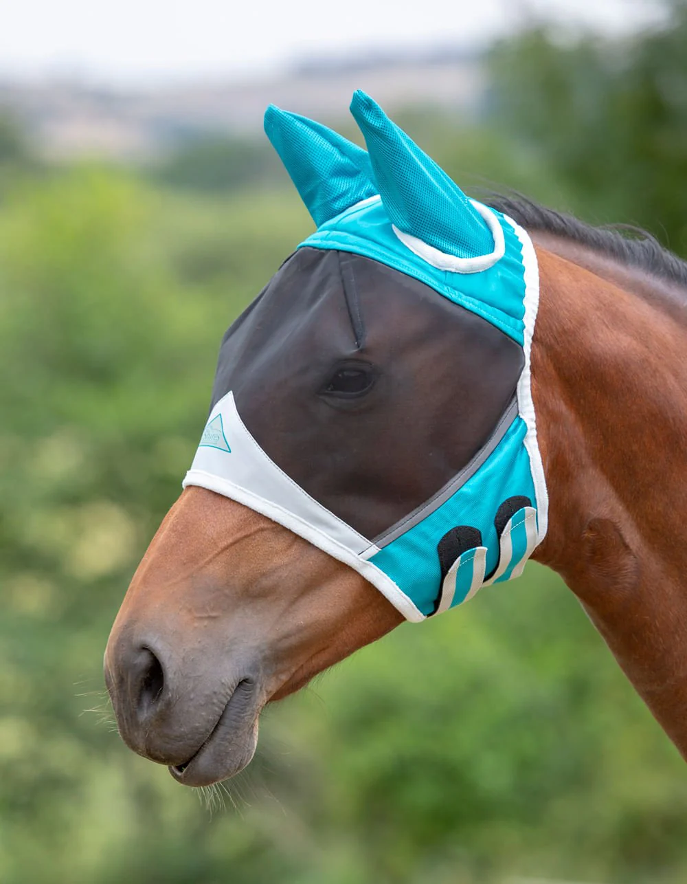 Shires Fine Mesh Horse Fly Mask with Ears - Buy Pet Shop