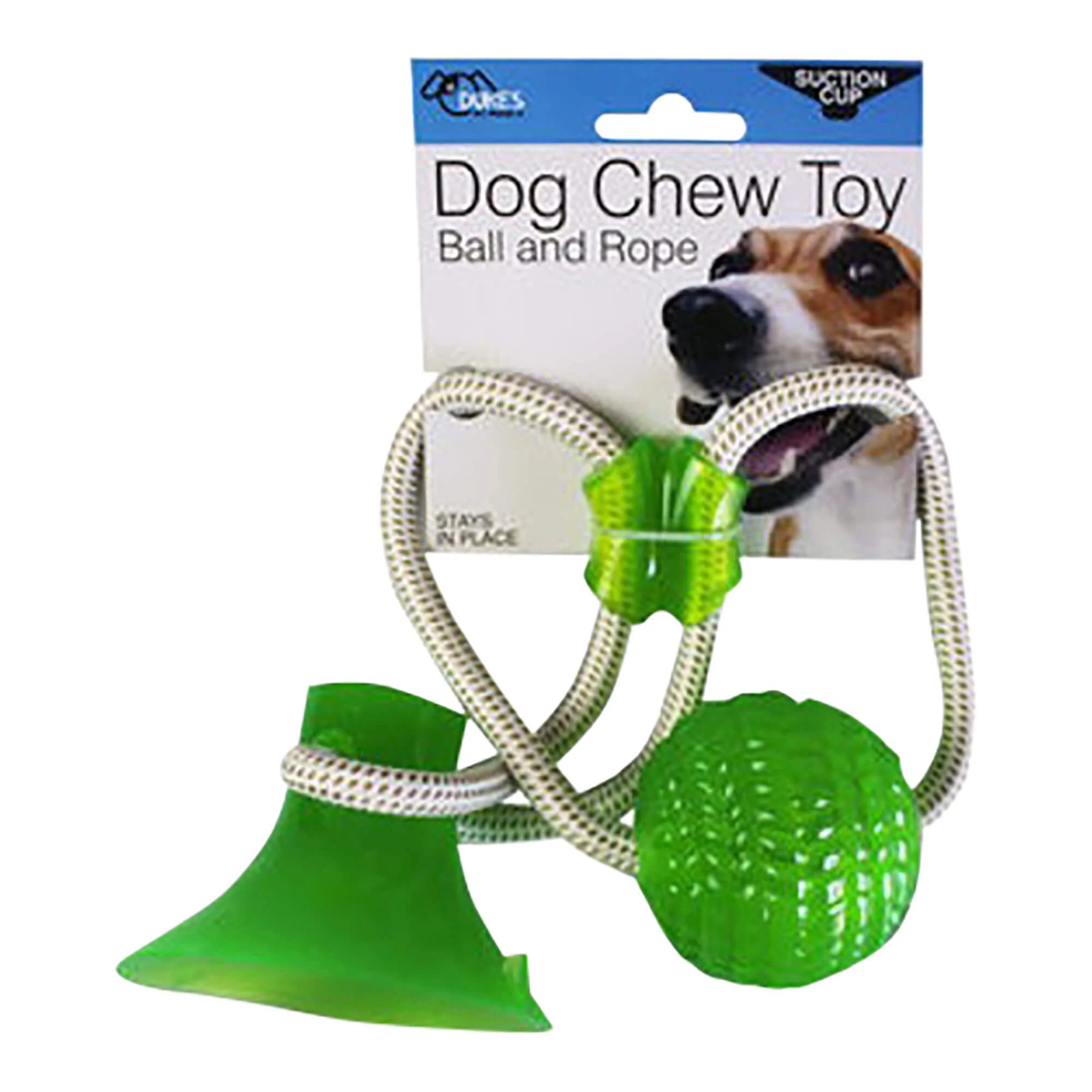 Suction Cup Dog Chew with Ball & Rope - Buy Pet Shop