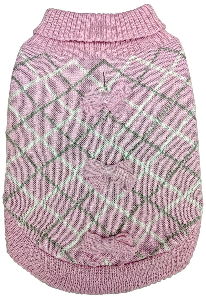 Pretty in Plaid Dog Sweater - Buy Pet Shop