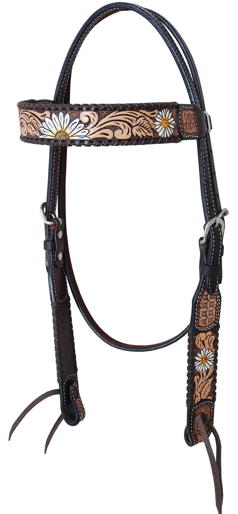 Rafter T Daisy Browband Headstall - Buy Pet Shop