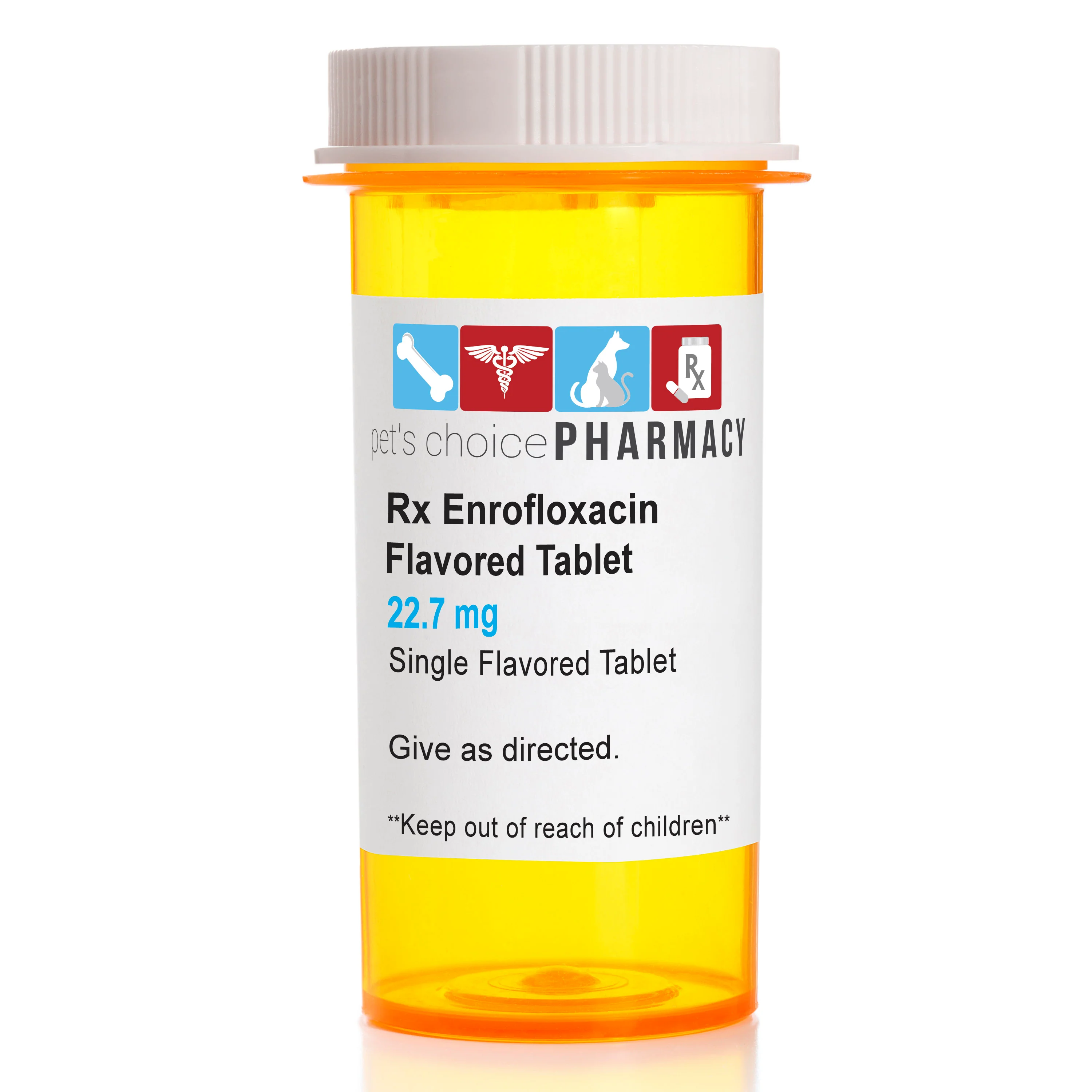 Rx Enrofloxacin (Generic) Flavored Tablets for Dogs & Cats - Buy Pet Shop