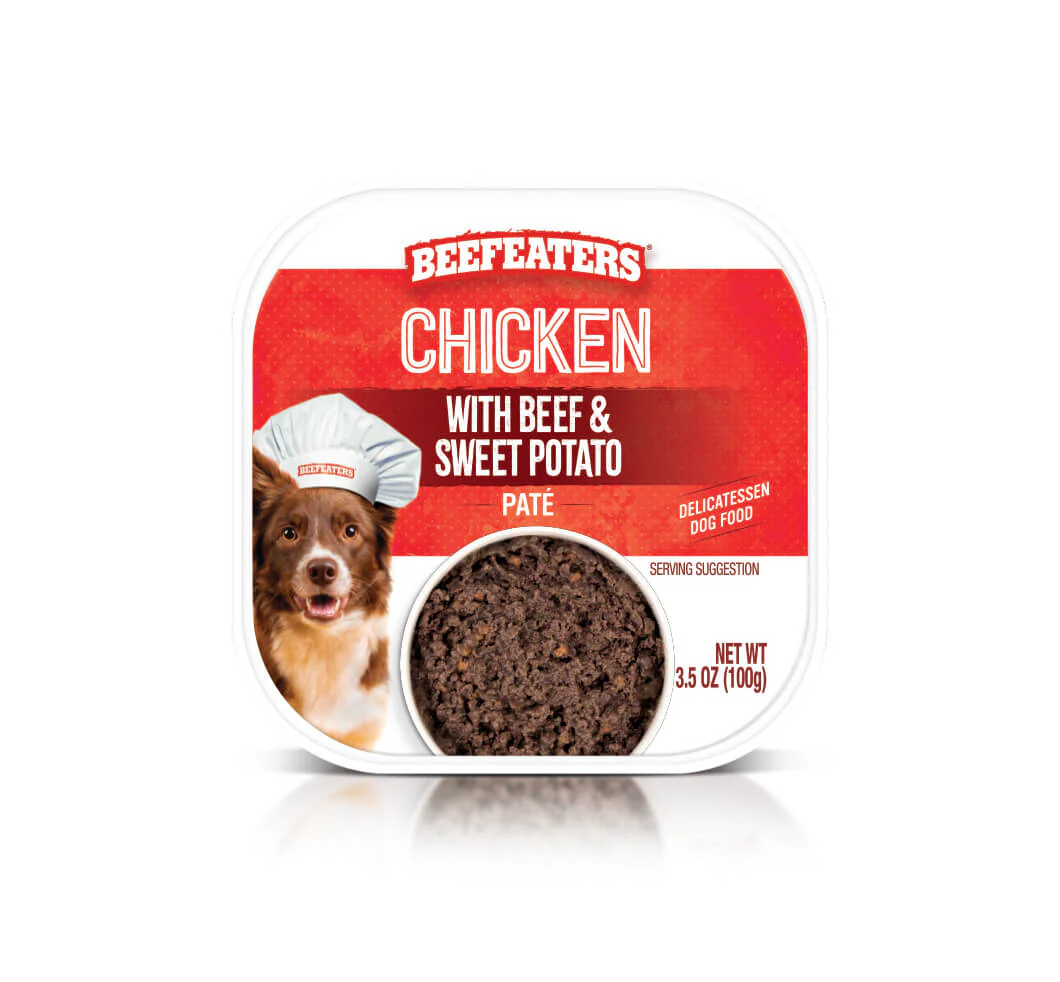 Beefeaters Chicken with Beef and Sweet Potato Pate, 3.5 oz, Case of 96 - Buy Pet Shop
