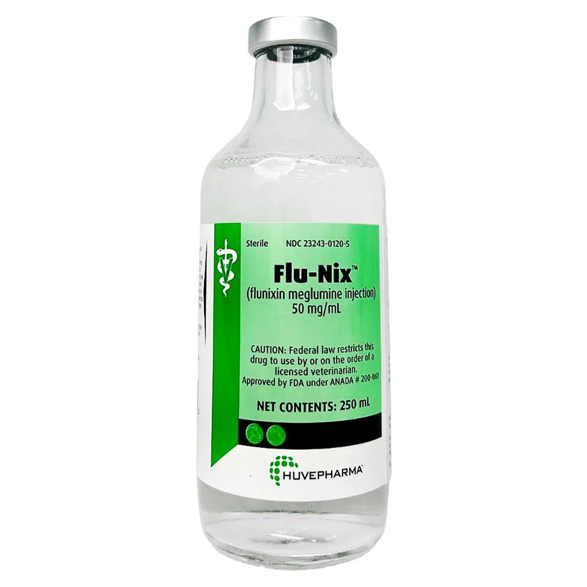 Flunixin Meglumine Injectable Solution for Horses & Cattle, 50 mg/mL - Buy Pet Shop