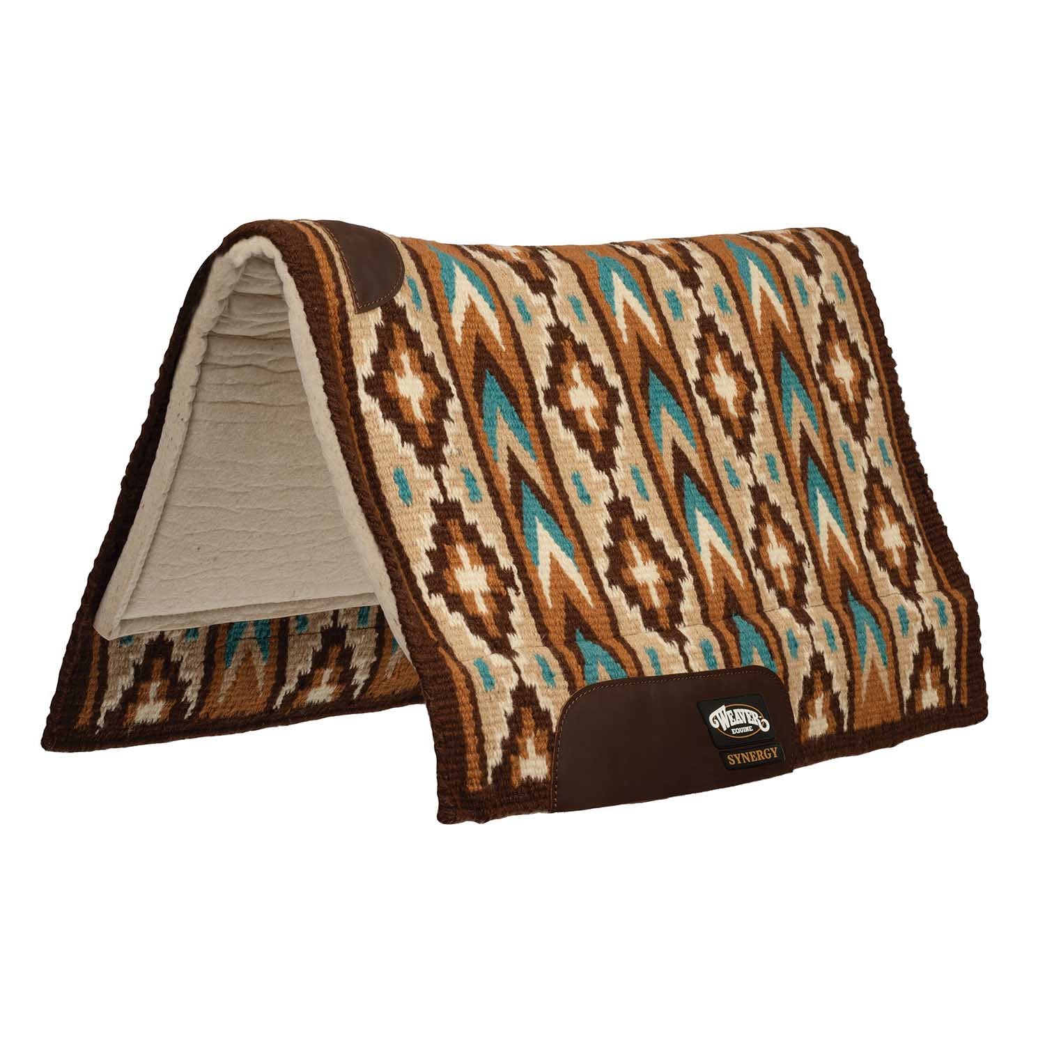 Weaver Synergy New Zealand Wool Blanket Top Saddle Pad - Buy Pet Shop
