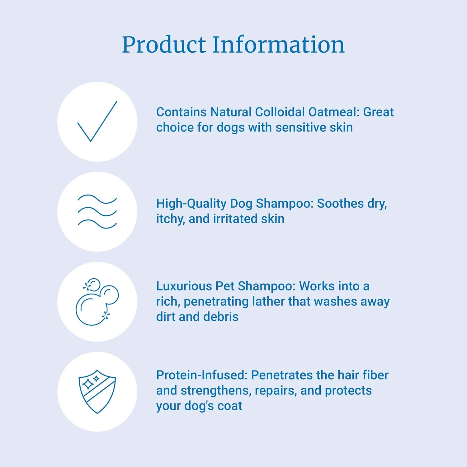 Fresh 'n Clean Oatmeal 'n Baking Soda Dog Shampoo - Buy Pet Shop