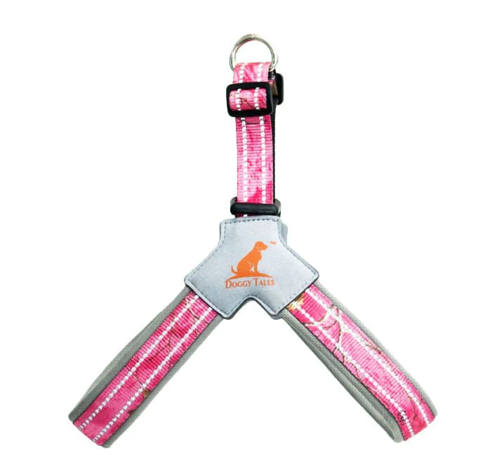Doggy Tales Realtree Step In V Harness, Paradise Pink - Buy Pet Shop