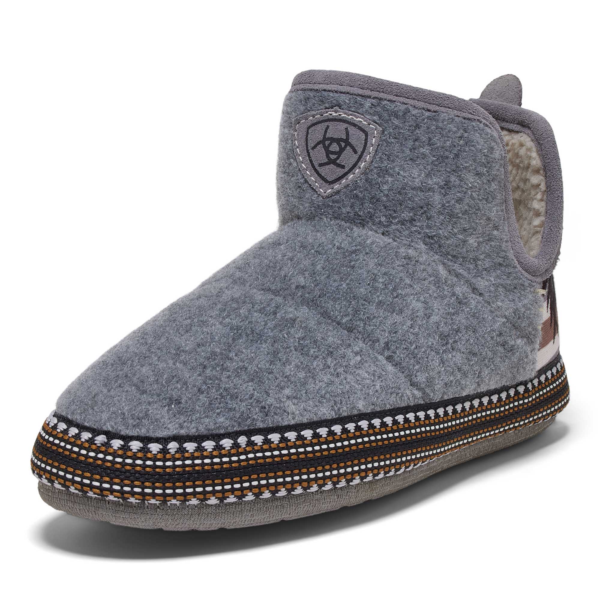 Ariat Women's Bootie Slipper, Charcoal Southwest - Buy Pet Shop
