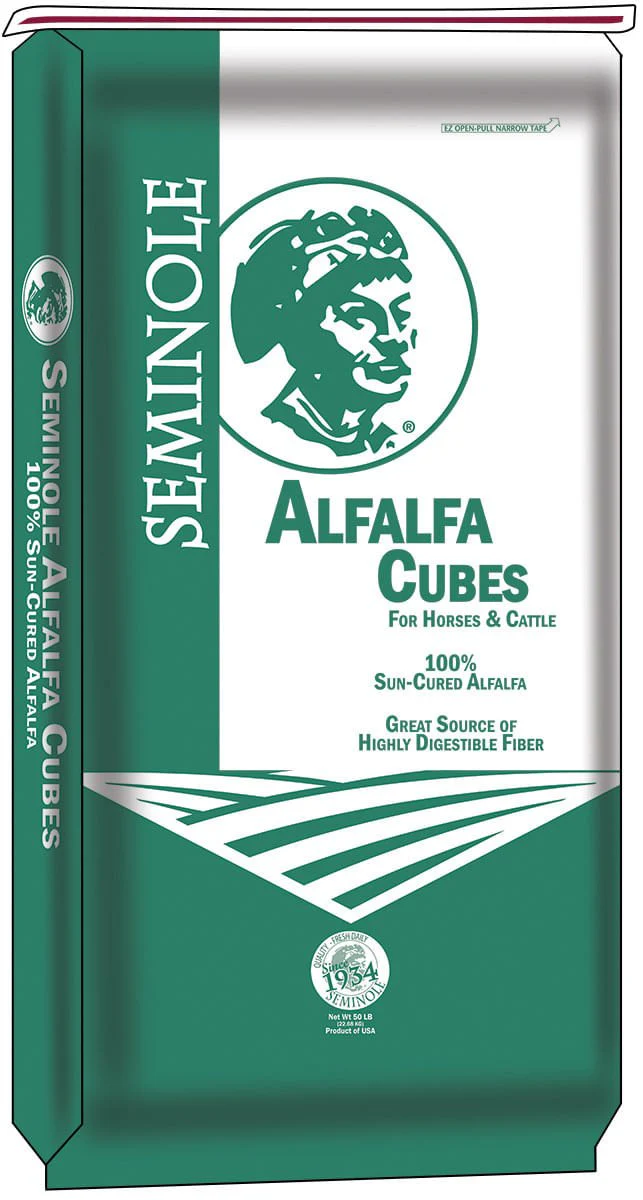 Seminole Alfalfa Cubes, 50 lbs - Buy Pet Shop
