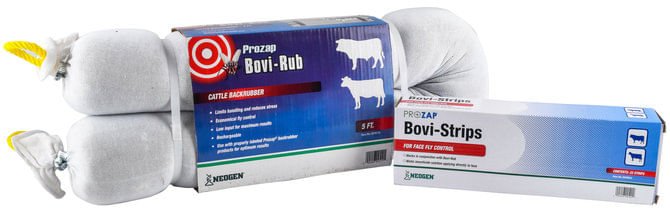 Prozap Bovi-Rub Cattle Backrubber & Bovi-Strips - Buy Pet Shop