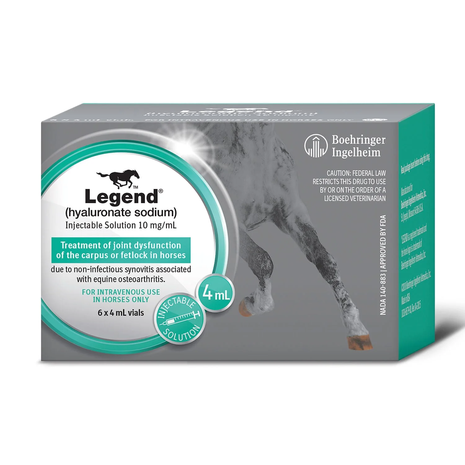 Legend (hyaluronate sodium) Injectable Solution for Horses - Buy Pet Shop