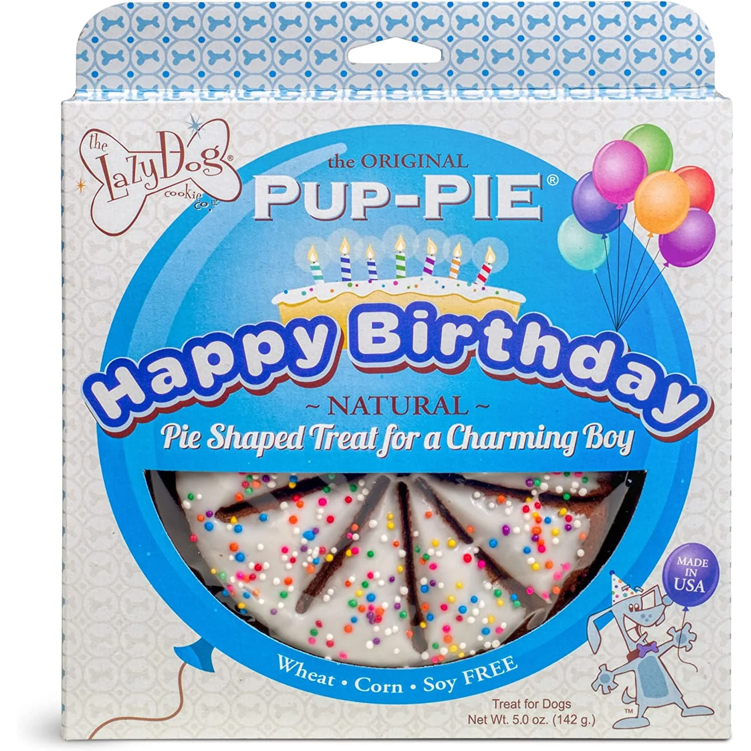 Happy Birthday for a Charming Boy Pup-Pie - Buy Pet Shop