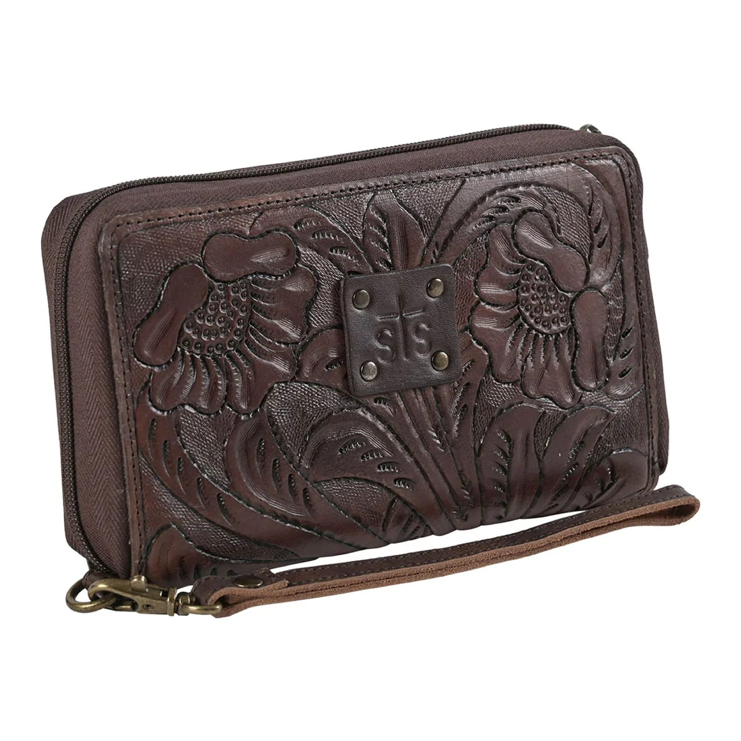 STS Westward Kacy Tooled Leather Zip-Around Organizer - Buy Pet Shop