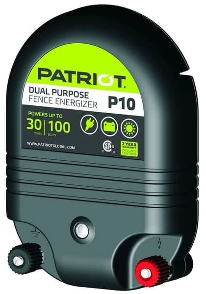 Patriot P10 Dual Purpose Energizer - Buy Pet Shop