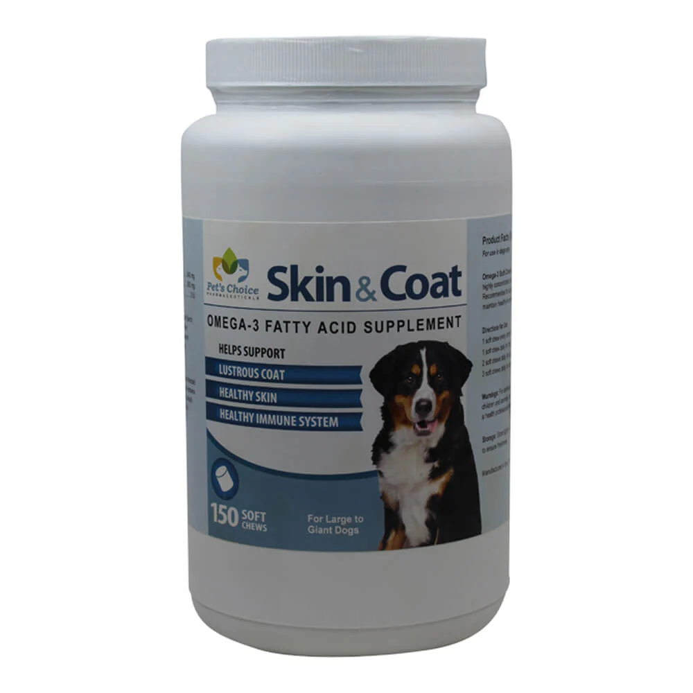 Skin & Coat Omega Soft Chews for Dogs - Buy Pet Shop