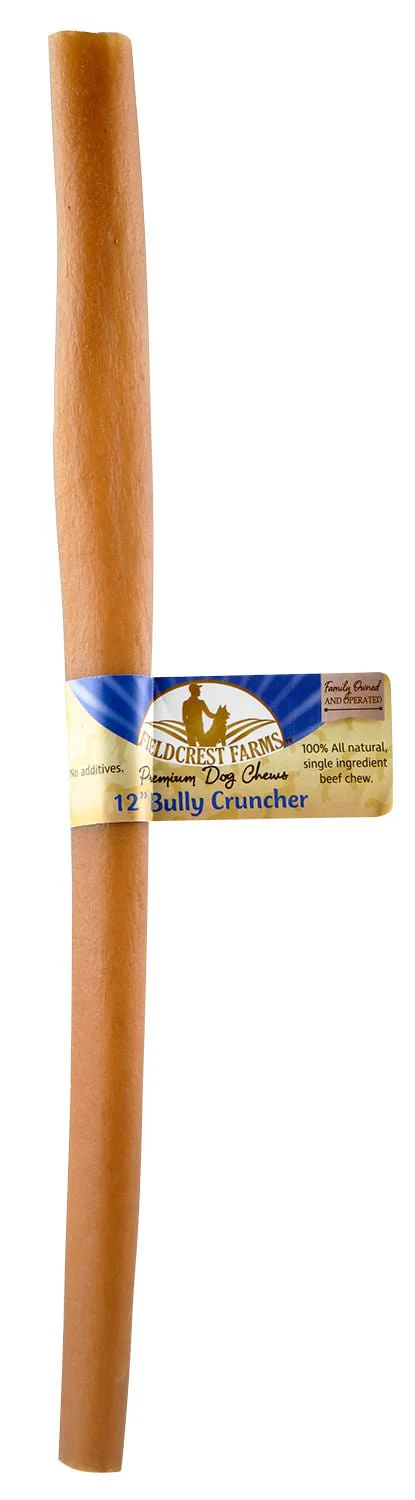 Fieldcrest Farms Bully Crunchers Bully Stick Dog Treats, 12