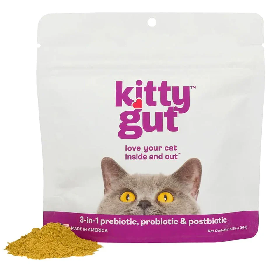 Kitty Gut 3-in-1 Pre + Pro + Postbiotic Supplement for Cats - Buy Pet Shop