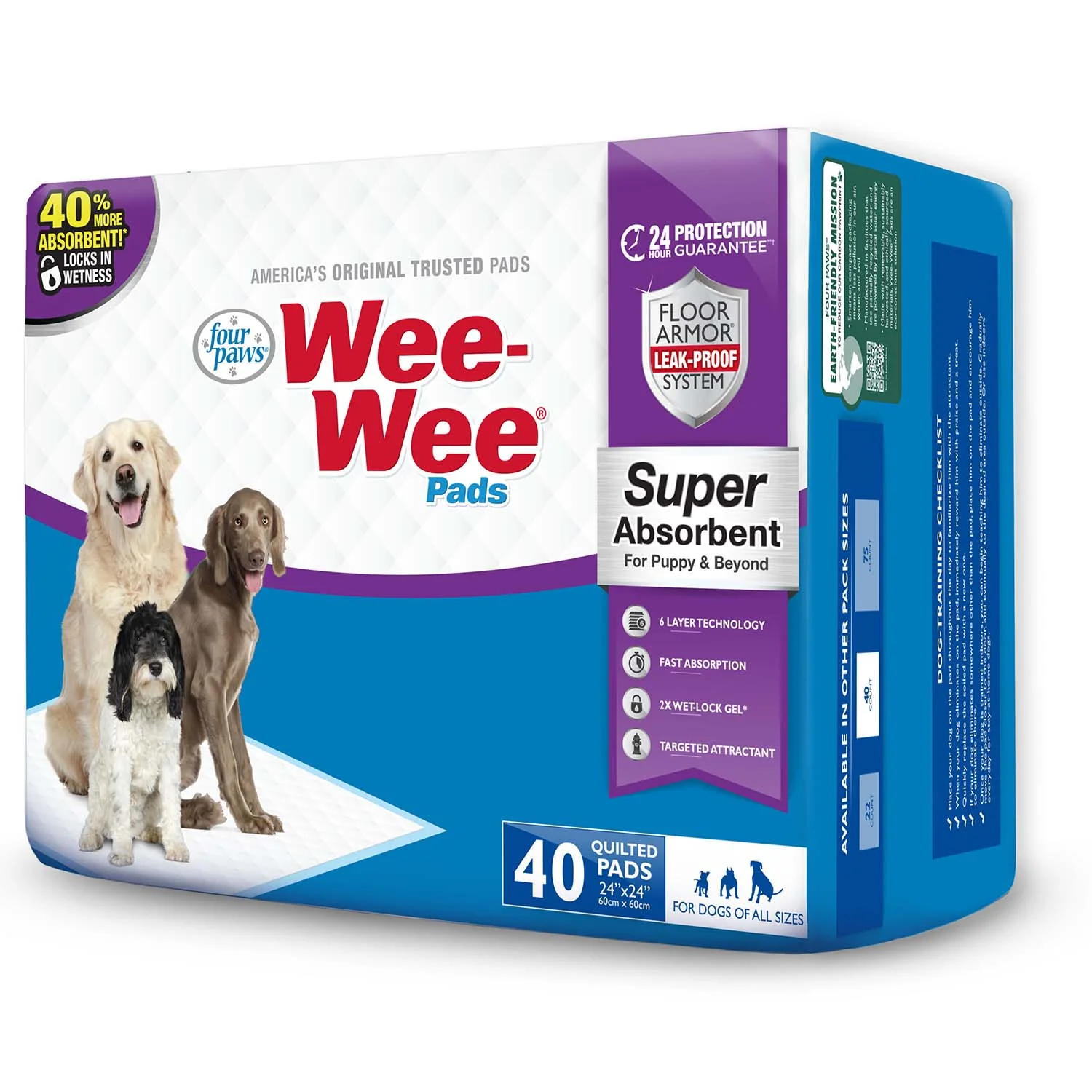 Wee-Wee Super Absorbent Pads for Dogs - Buy Pet Shop