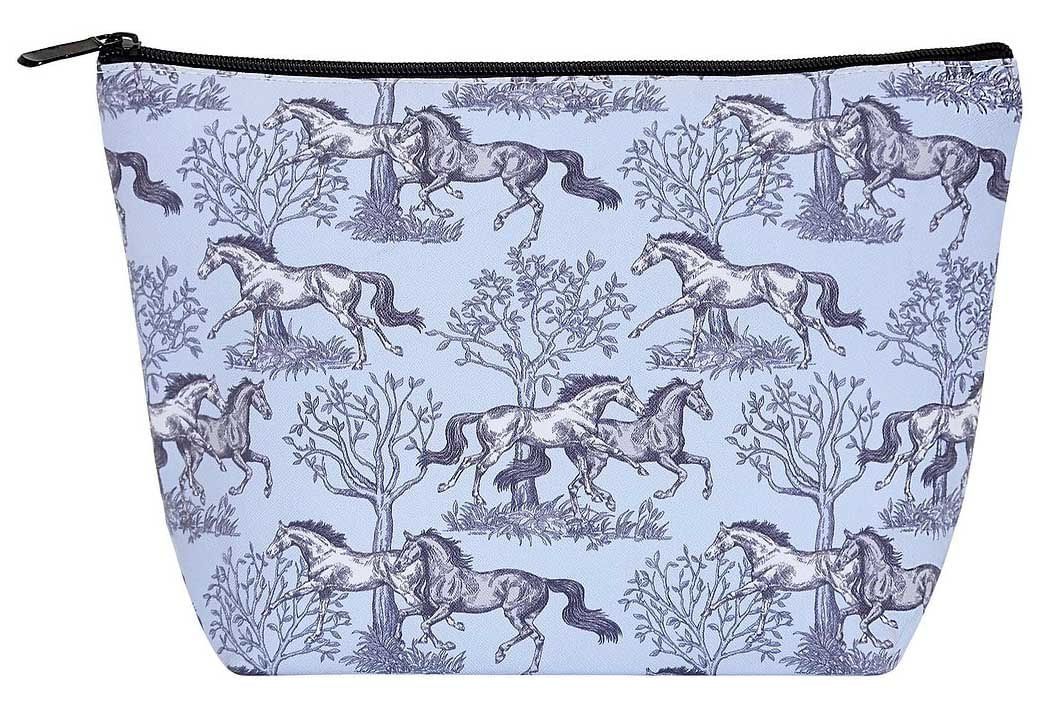 Lila Blue Toile Cosmetic Pouch - Buy Pet Shop