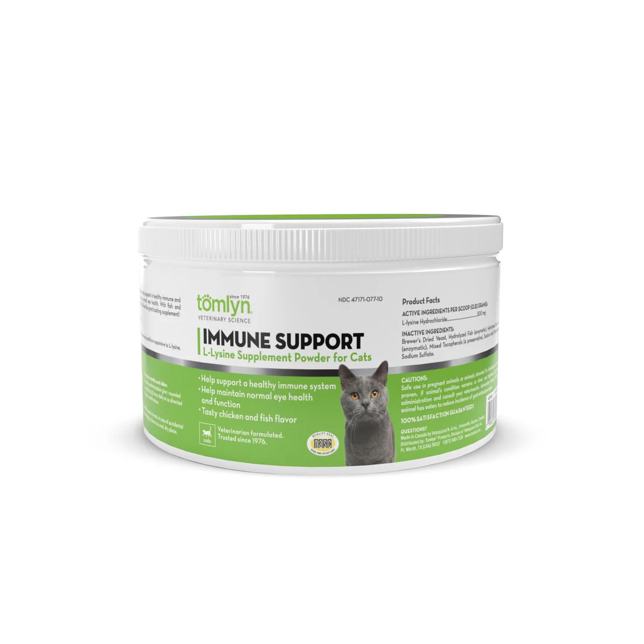 L-Lysine Powder Immune Support for Cats, 3.5 oz - Buy Pet Shop